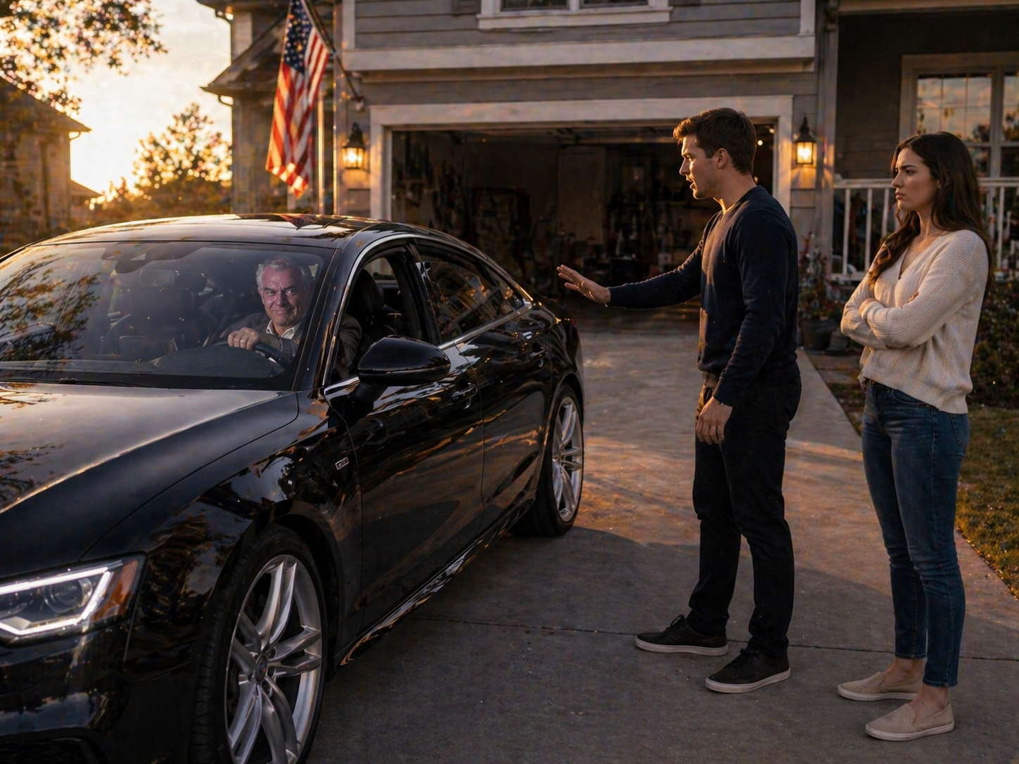 My Fiancée Said:＂My Dad Needs To 'Test Drive' Your New Audi For A Month. Show Him...